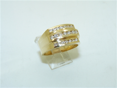 14k Yellow Gold Diamond Ring