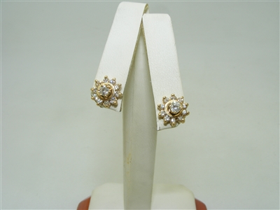 BEAUTIFUL UNIQUE Diamond Jacket Earrings