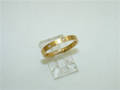 18k Yellow Gold Wedding Band