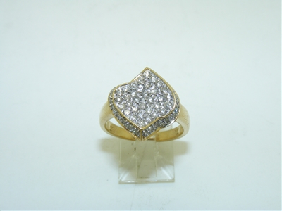 14k Yellow Gold Diamond Ring