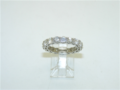 Eternity Platinum Diamond Ring