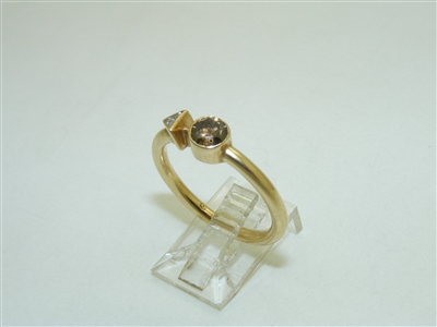 14k Yellow Gold Diamond Ring