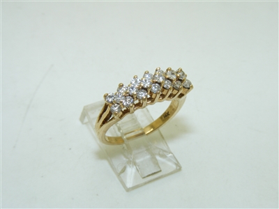 Precious 14k Yellow Gold Diamond Ring