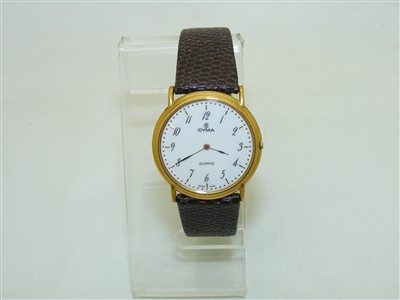 CYMA Swiss Made Gold Plated Watch