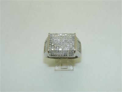 14k White Gold Diamond Ring