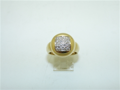 14k Yellow Gold Diamond Ring