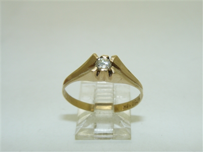 18k Yellow Gold Diamond Ring