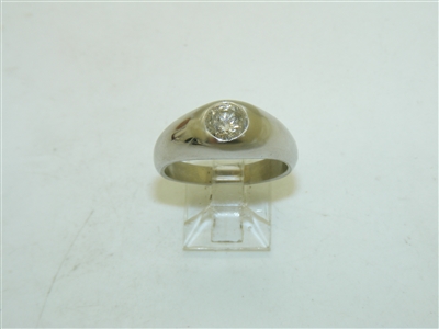 Beautiful Vintage White Gold Ring