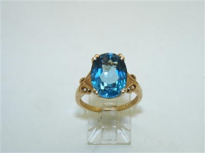 London Blue Topaz Ring