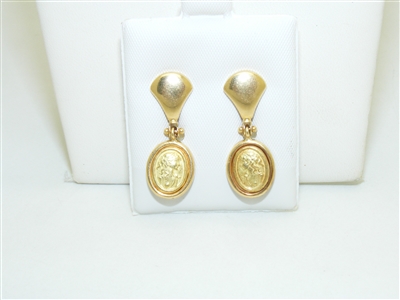 18k Yellow Gold Earrings