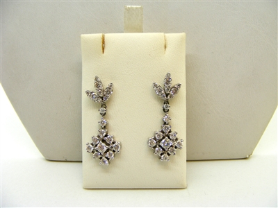 Diamond Hanging Earrings