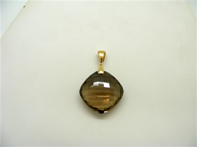 Smoke Topaz Pendant