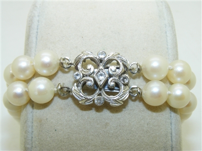 Vintage Baroque Pearl Bracelet