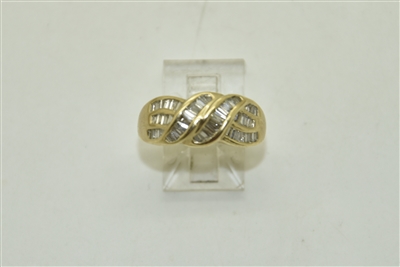 14k Yellow Gold Diamond Ring