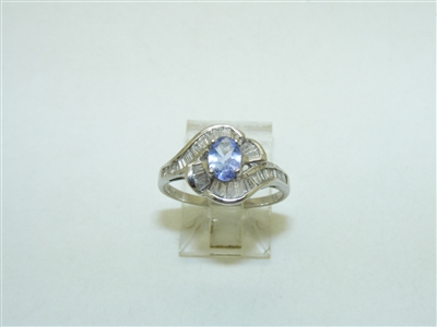 18k white Gold Diamond Ring