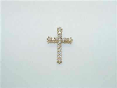 14k yellow Gold Cross