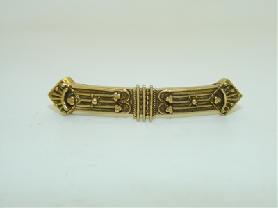 Vintage 14k Yellow Gold Pin