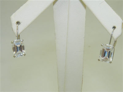 14k White Gold Earrings