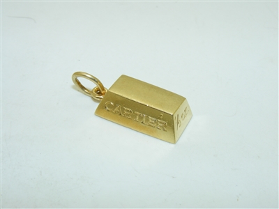 Cartier Gold Bar pendant