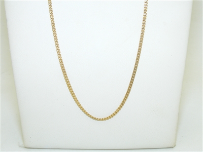 14k Yellow Gold Cuban Link Chain