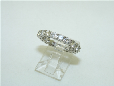 Platinum (950) Diamond Eternity Band